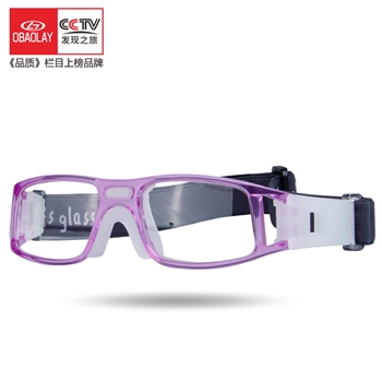 欧宝来SP0865人性设计舒适硅胶专业防护篮球运动眼镜