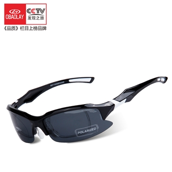 欧宝来SP0879简约设计偏光防紫外线专业骑行运动防护眼镜