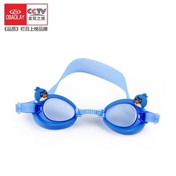 欧宝来970儿童舒适柔软硅胶防雾防水高清游泳眼镜套装
