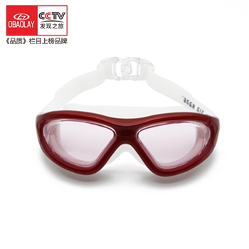 欧宝来XH9100 泳镜 大框高清防水防雾游泳眼镜 男女成人游泳镜