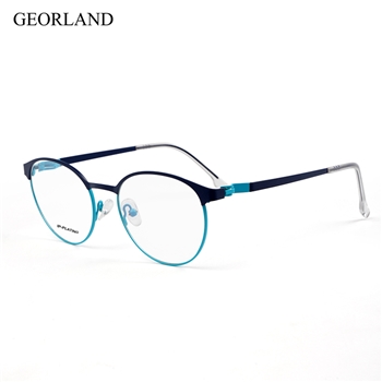 (GEORLAND)H30582男女文艺简约超轻眼镜框架 可配高清防蓝光变色近视眼镜