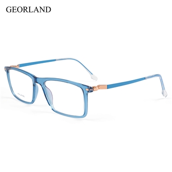 (GEORLAND)H30636时尚宽边眼镜框金属复古文艺男女近视眼镜架