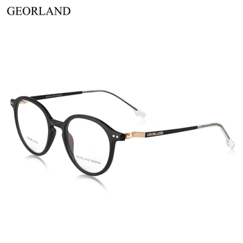 （GEORLAND）G30600新款简约金属眼镜架 经典款超 轻复古镜框平光镜可配近视