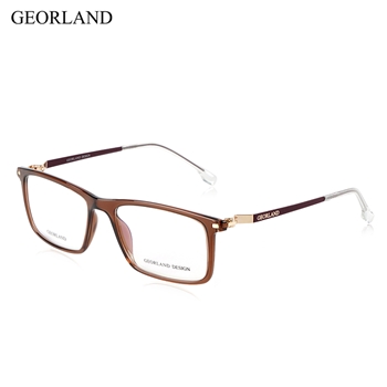 （GEORLAND）G30636成人新款防蓝光眼镜全框架小脸黑色复古男女通用光学眼镜