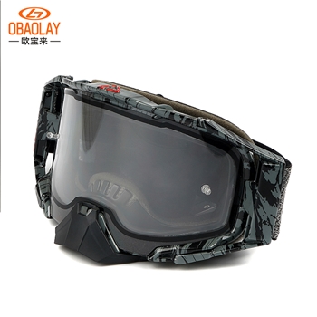 （新品）欧宝来BF009滑雪护目镜 摩托车防风眼镜 山地车骑行风镜眼镜